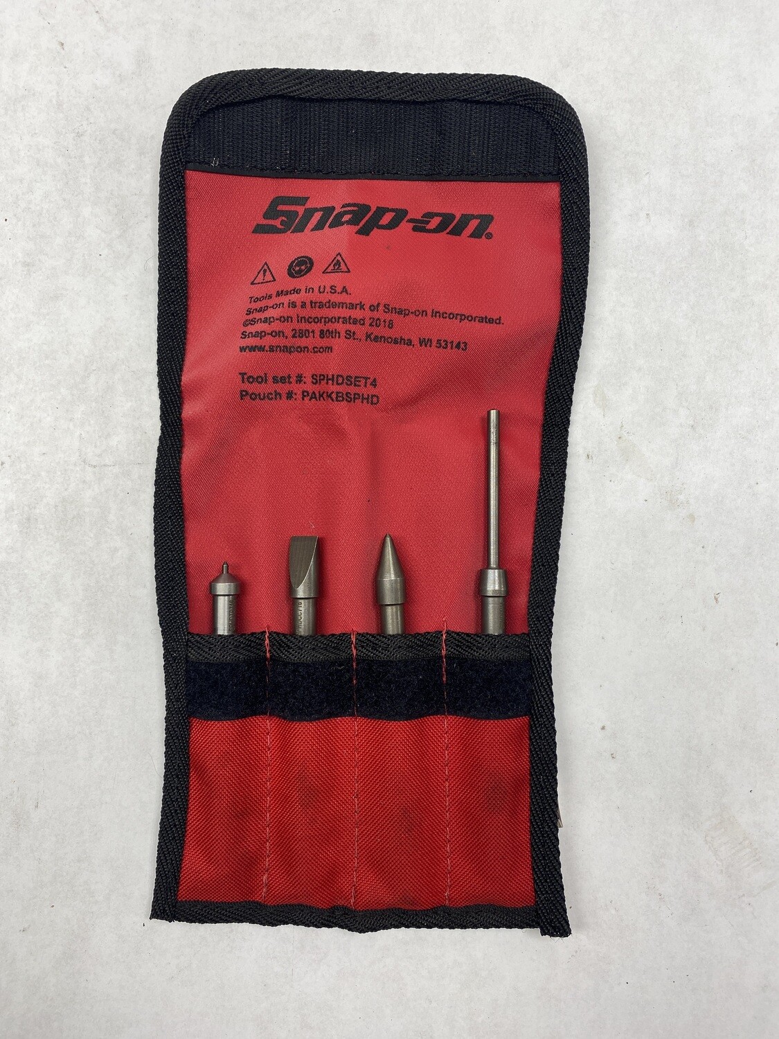 Snap On 4pc Spring Punch Set Shop Tool Swapper