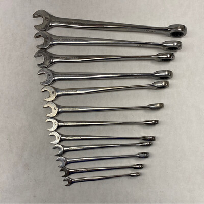 GearWrench 12pc X-Beam Ratcheting 12 Point Metric Wrench Set 8-19MM (85888)