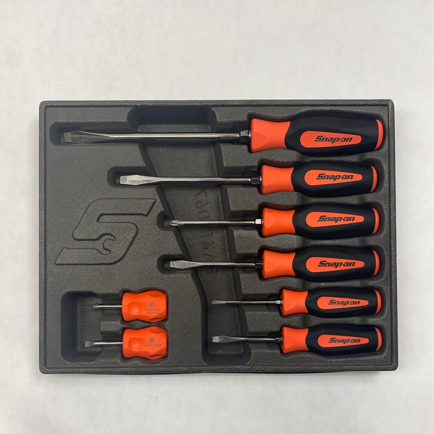 Snap On 8pc Screwdriver Set Shop Tool Swapper