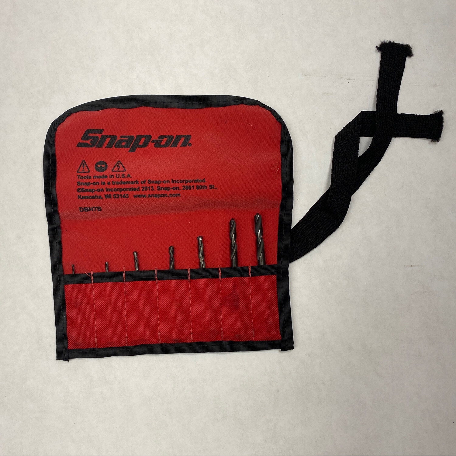 Snap On 7pc Drill Bit Set, DBH7B Shop Tool Swapper