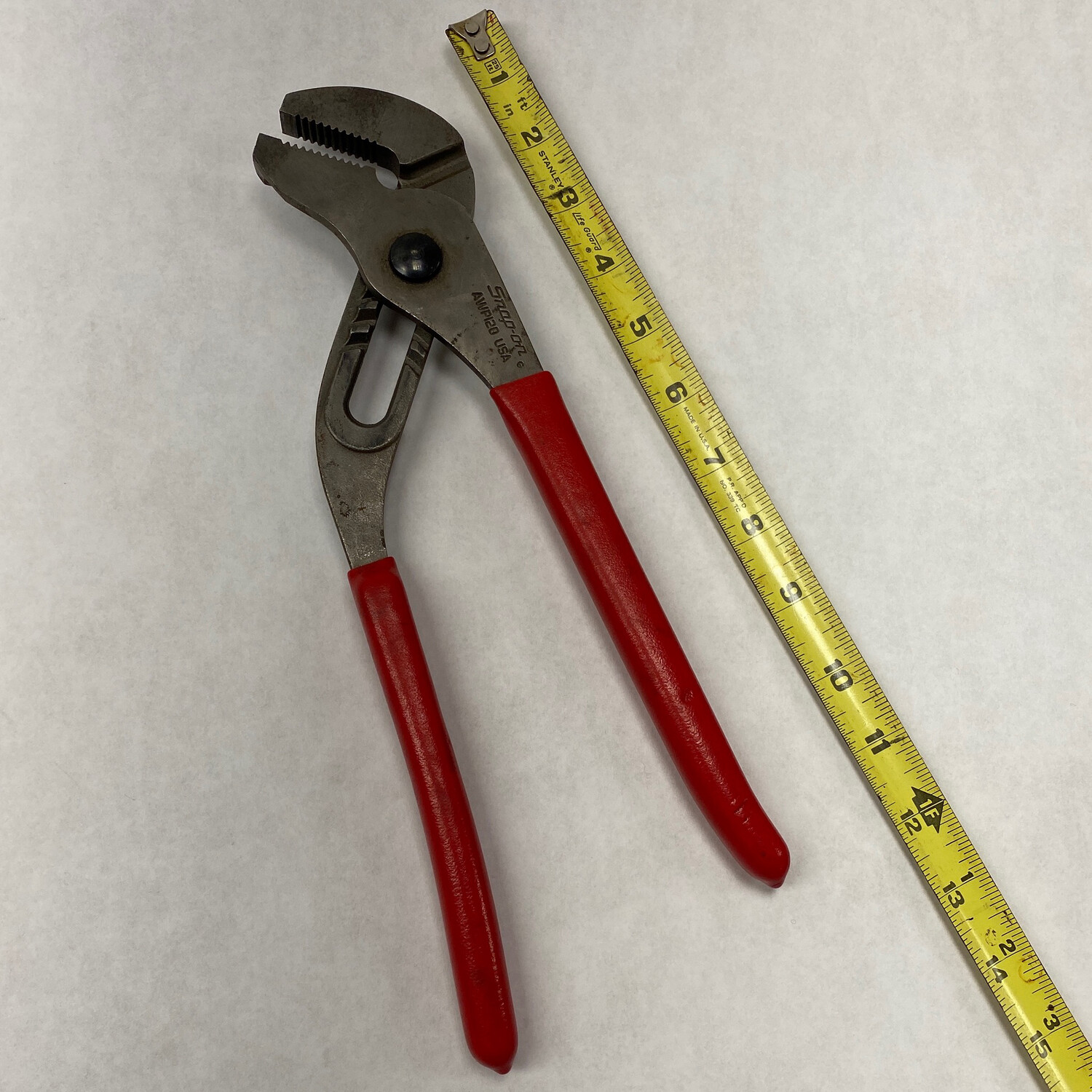 Snap On 12.5” Channel Lock Pliers, AWP120