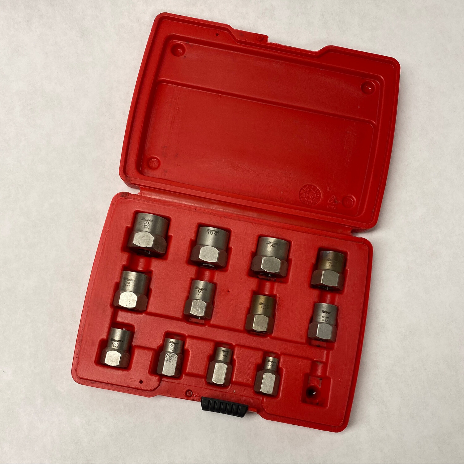 Snap On 12 Bolt Extractor Set Shop Tool Swapper