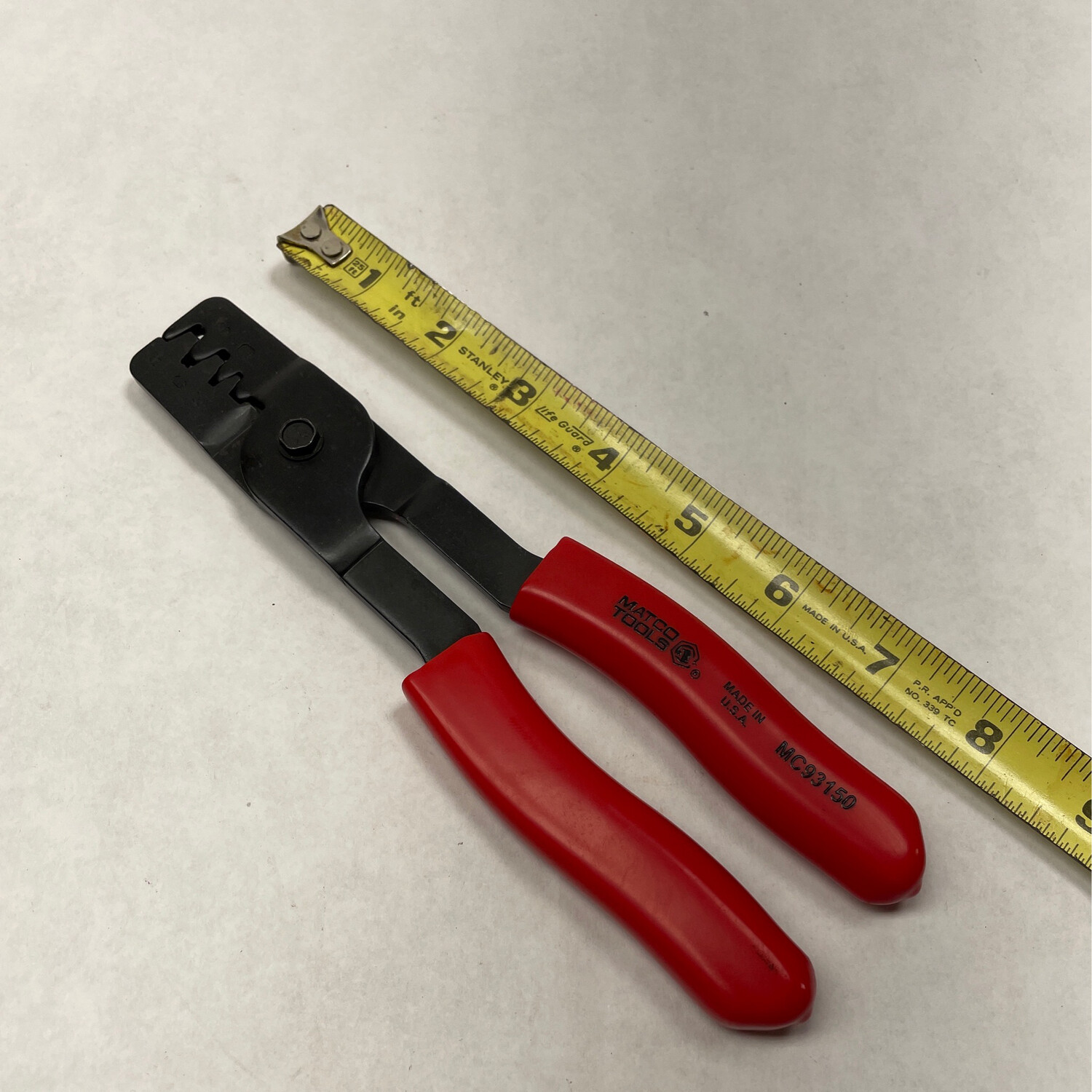 Matco Open Barrel Wire Terminal Crimpers, MC93150 Shop Tool Swapper