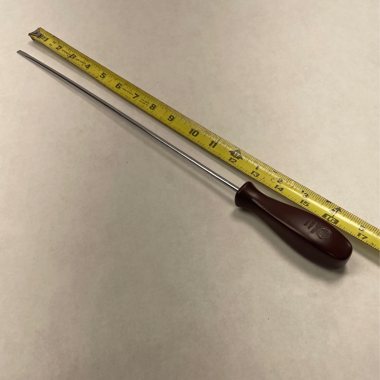 Matco 17” Long Slotted Screwdriver