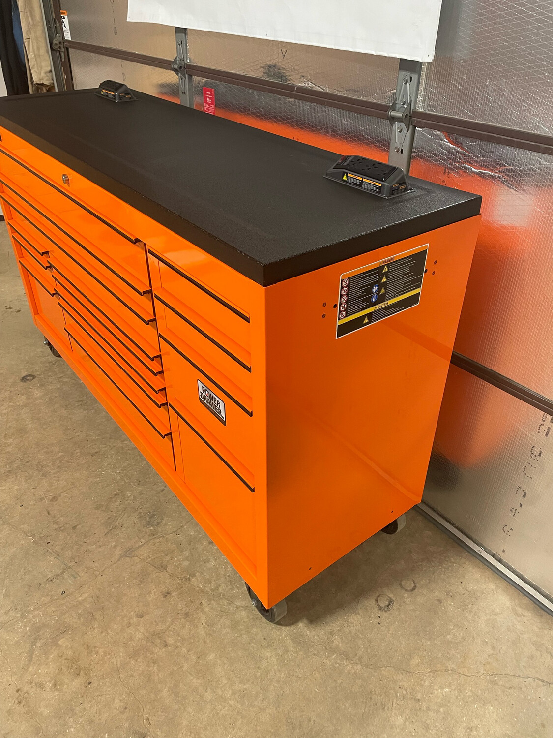 Master series snap on tool box top hutch extension blueaso