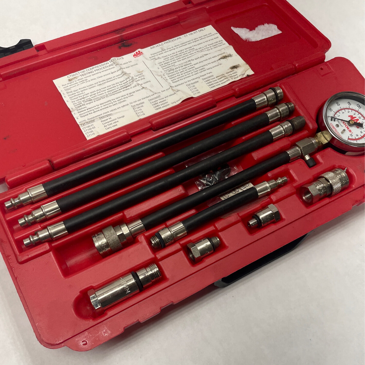 Mac Tools Compression Test Kit Mac Tools Compression Test Kit