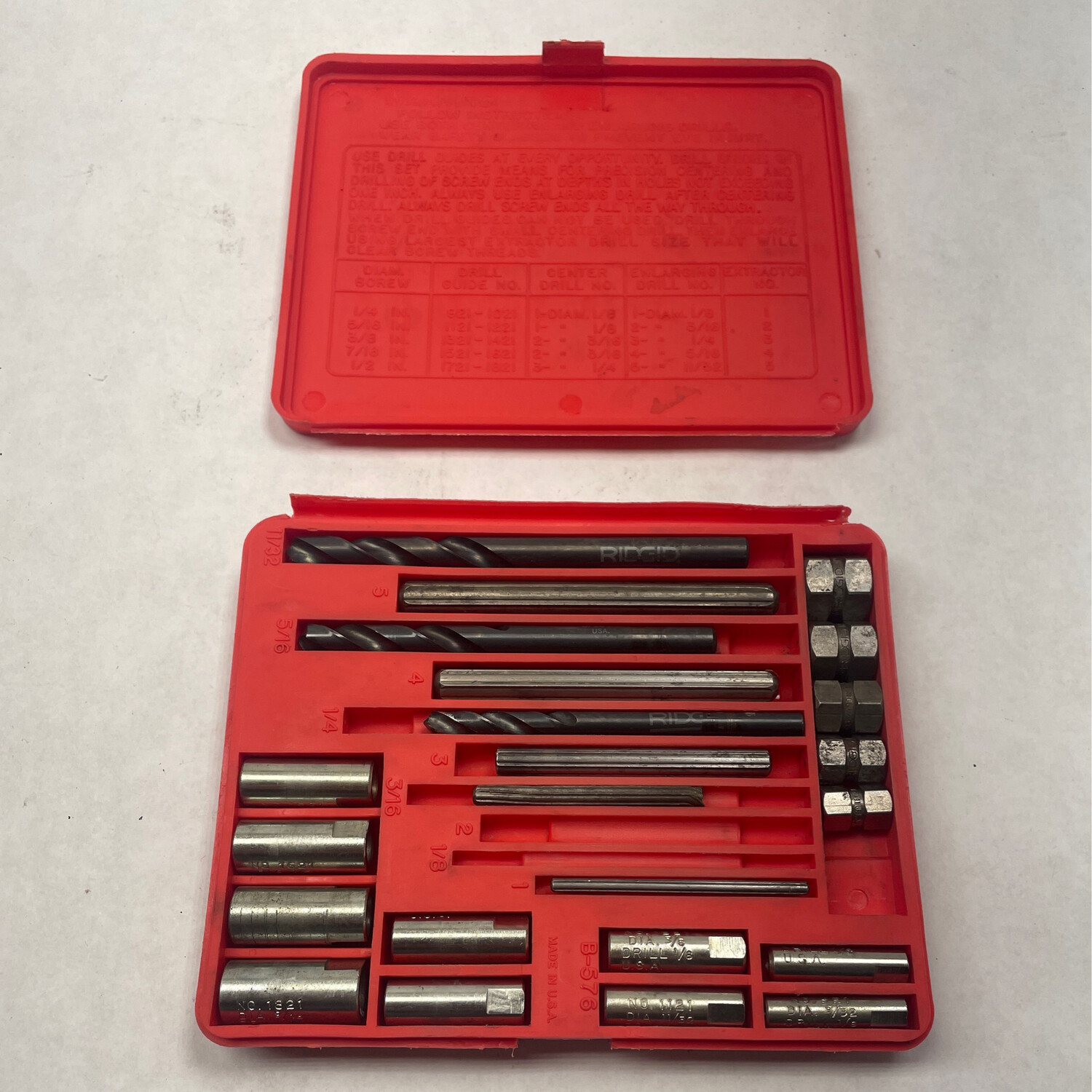 BluePoint Screw Extractor Set,1020 Shop Tool Swapper
