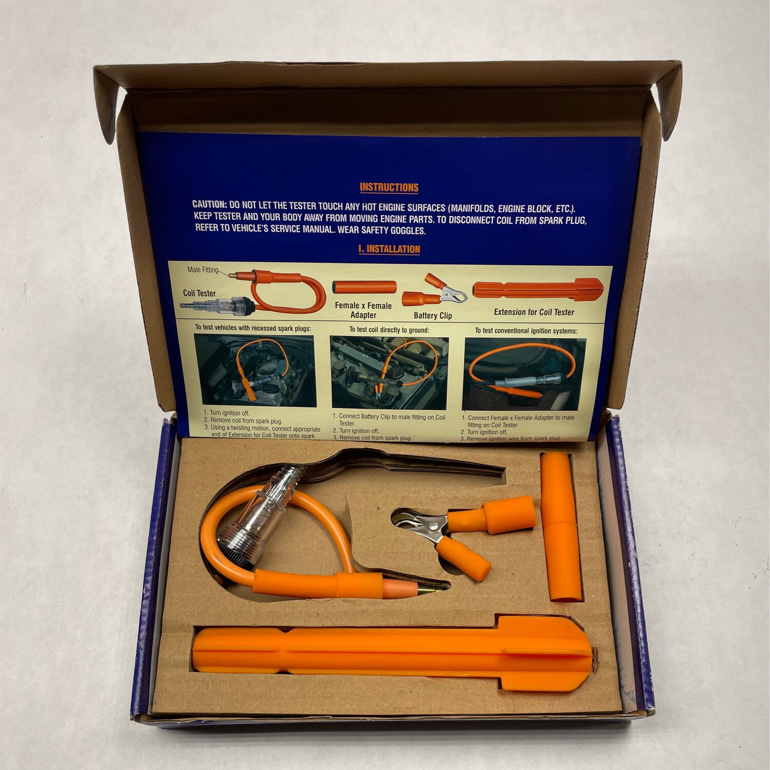 NEW Inline Spark Plug Checker Kit Shop Tool Swapper