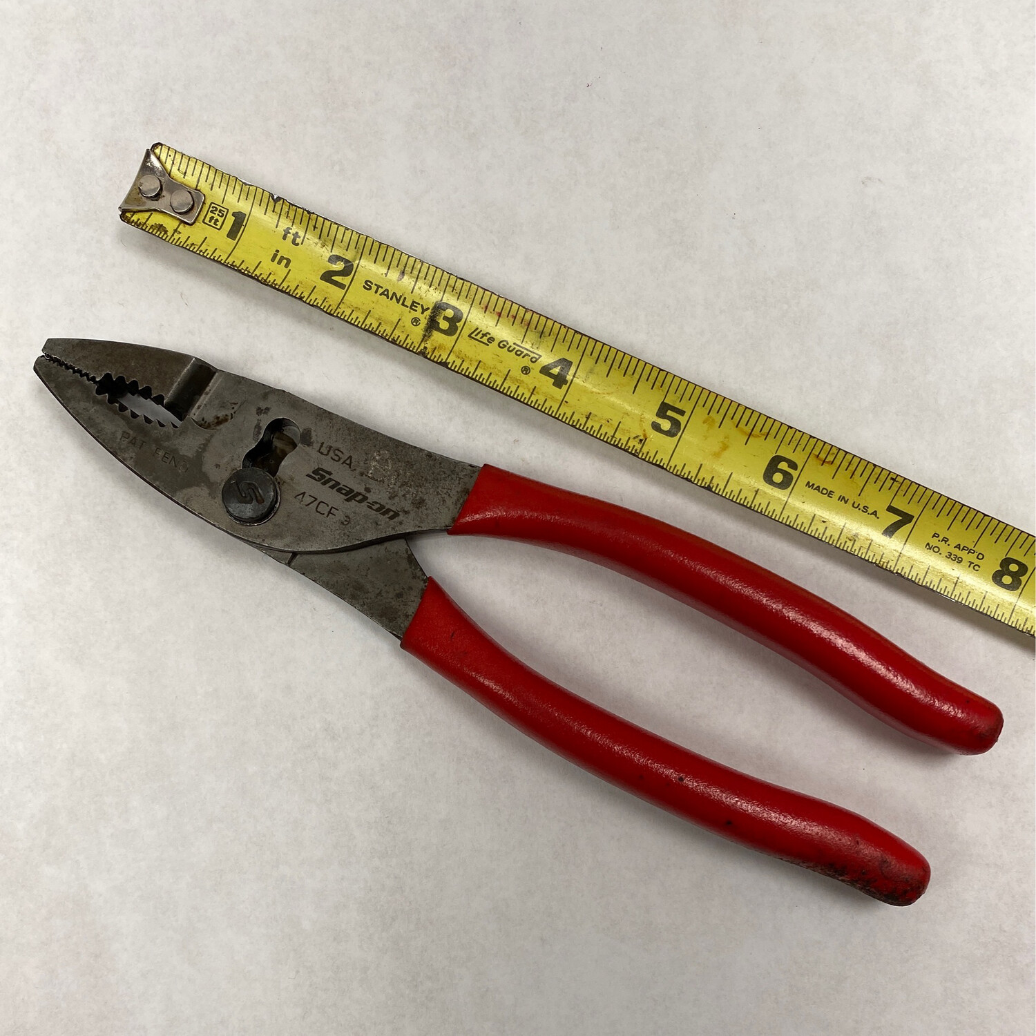 Snap On Slip Joint Pliers, 47CF Shop Tool Swapper