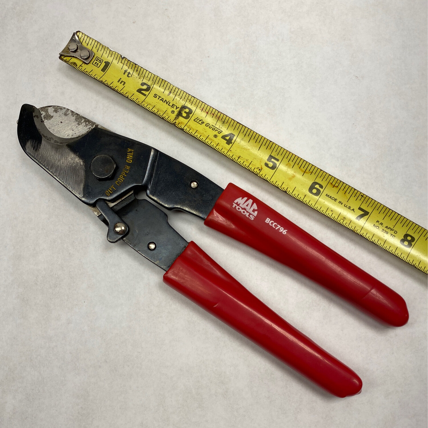 Mac Tools Copper Cutters, BCC796 Shop Tool Swapper