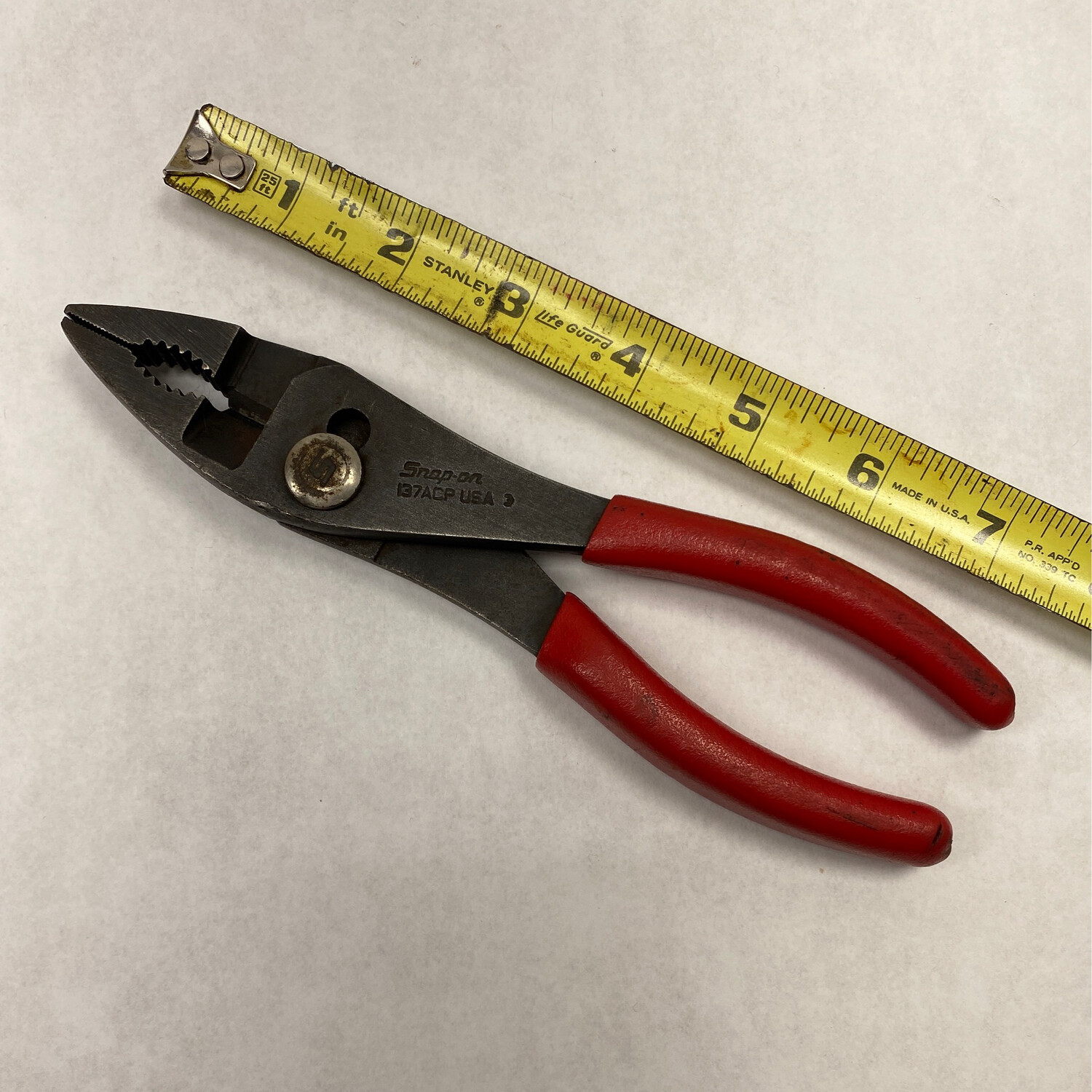 Snap On Slip Joint Pliers, 137ACP Shop Tool Swapper