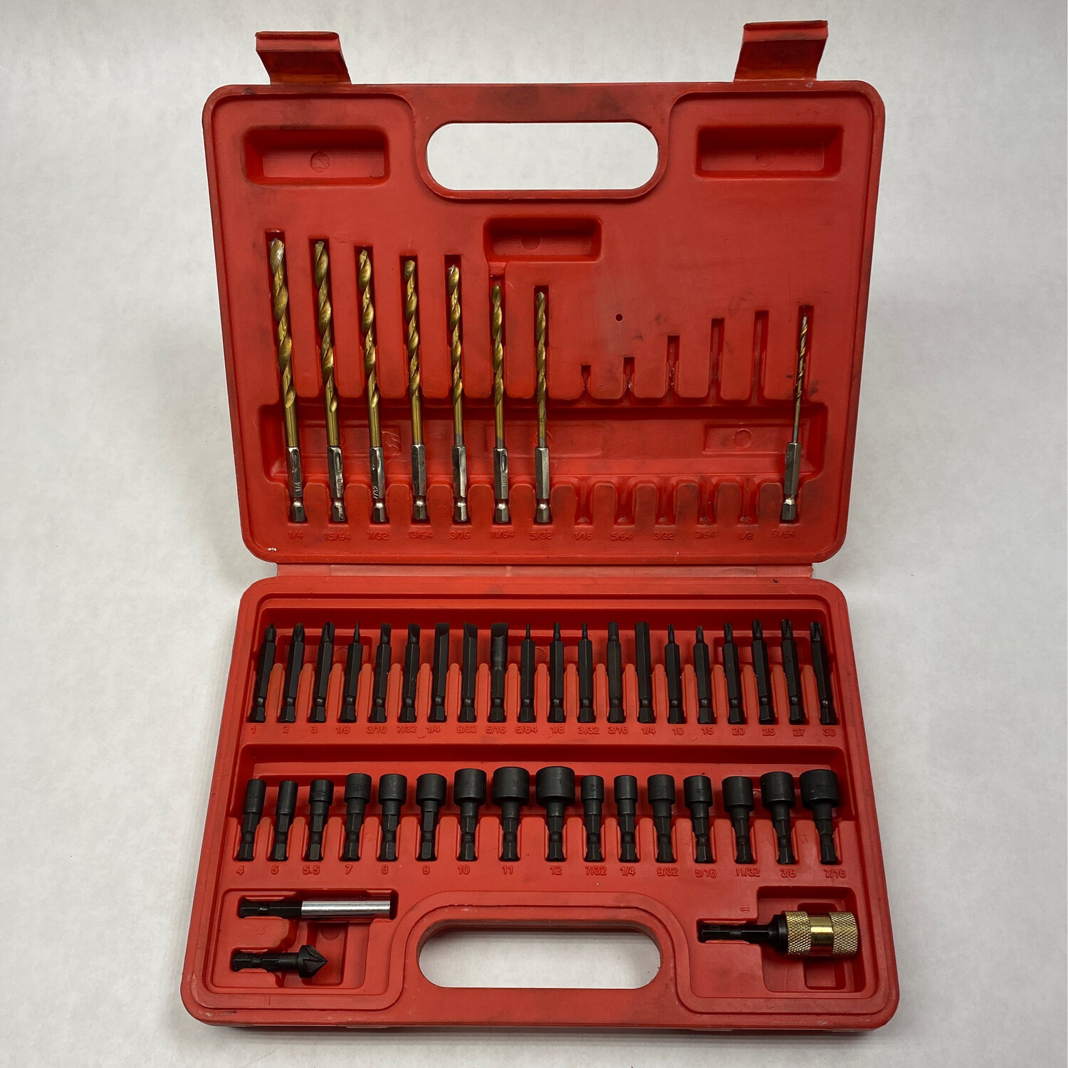 Mac Tools 52pc Quick Connect Drill & Bit Set, QCS37520A Shop Tool