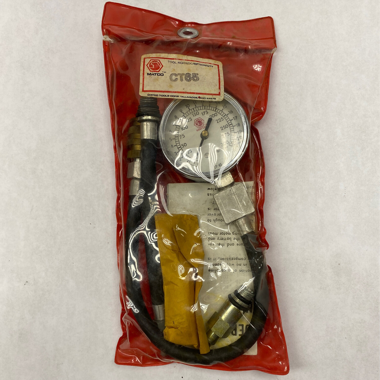 Matco Compression Tester, CT65 Shop Tool Swapper