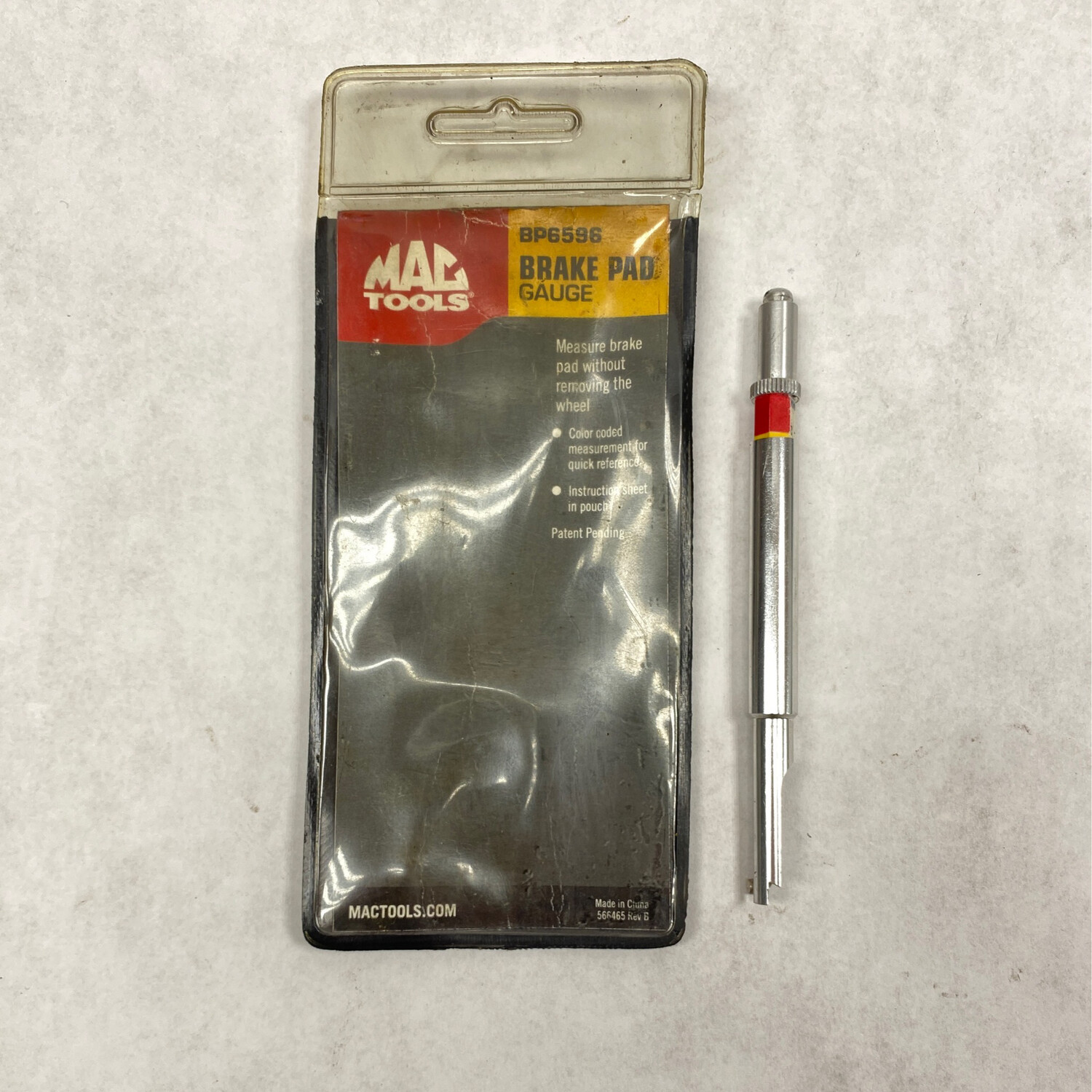 Mac Tools Brake Pad Gauge, BP6596 - Shop - Tool Swapper