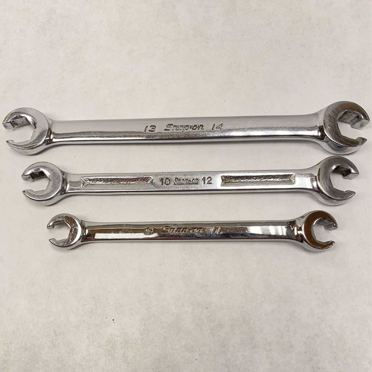 Snap On 3pc Metric Flare Nut Line Wrench Set (914mm) Shop Tool Swapper