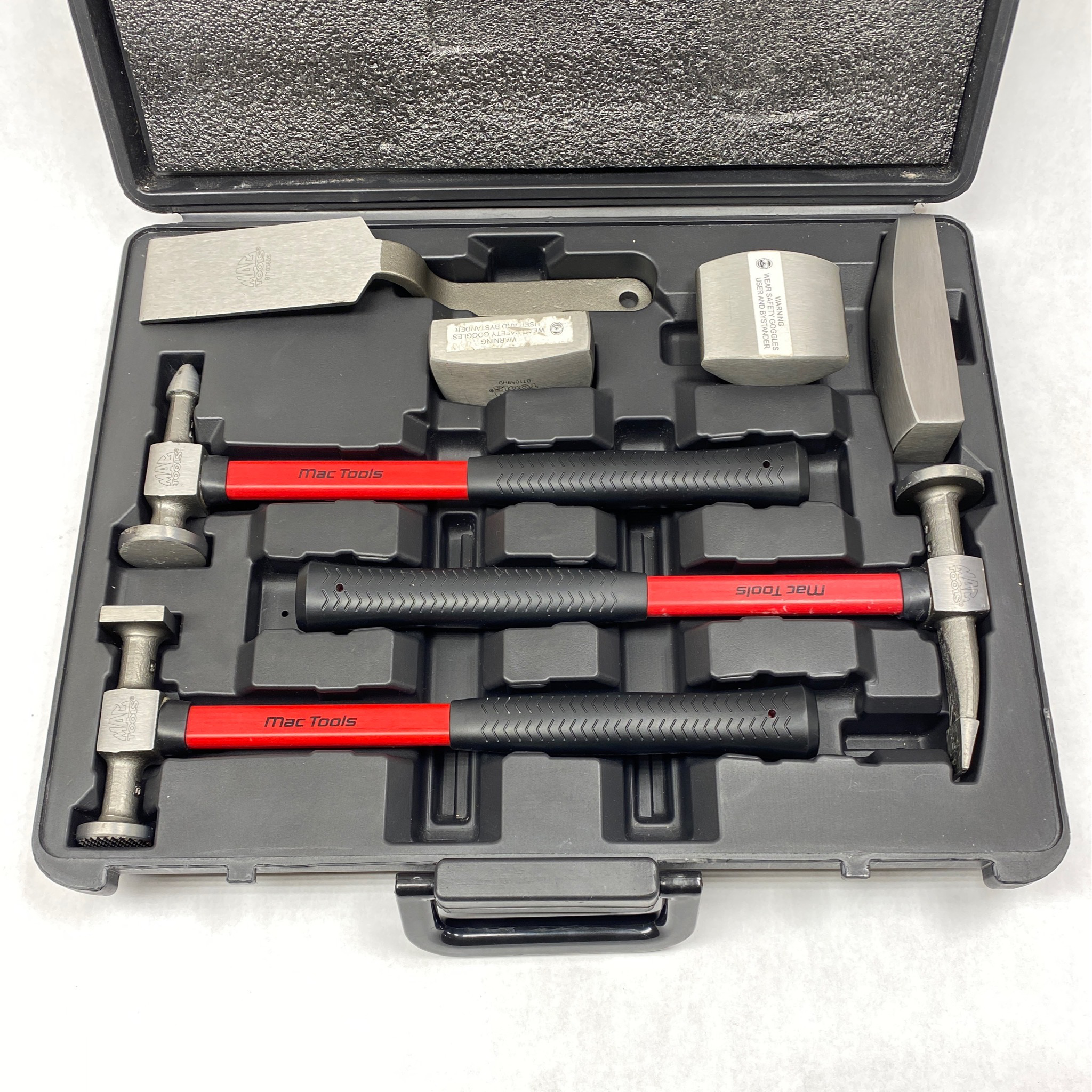 4-PC. Fiberglass-Handled Hammer Auto Body Repair Tool Set - BTS4F