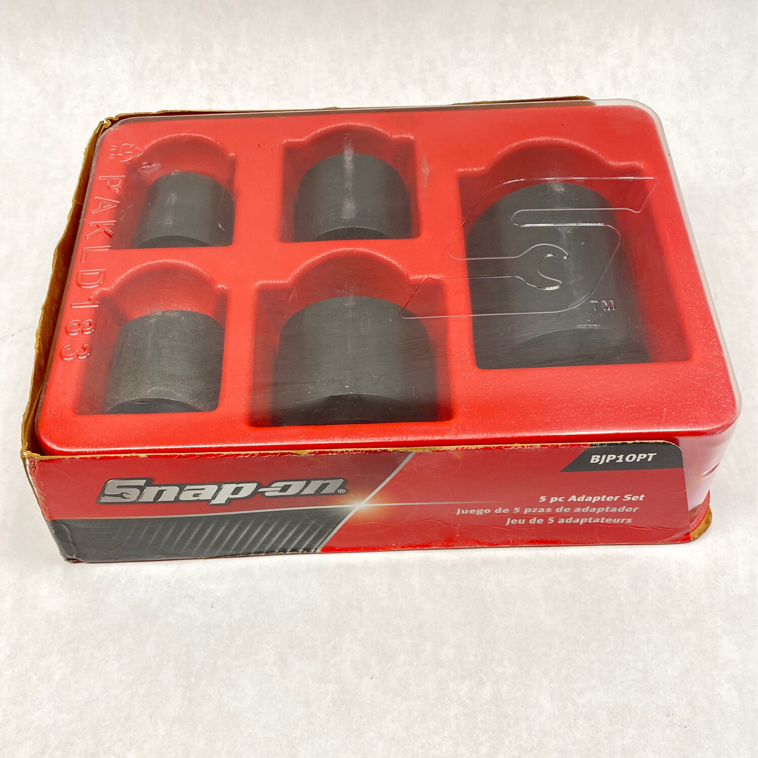 Snap On 5 Pc. Ball Joint Press Adapter Set, BJP10PT Shop Tool Swapper