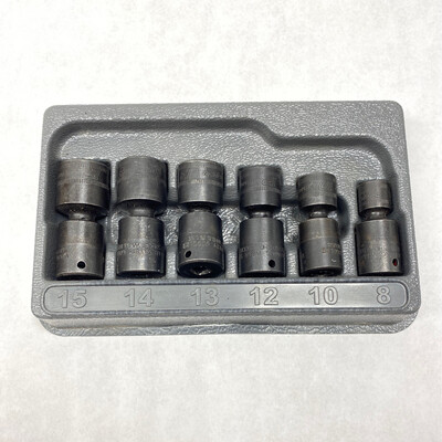 Snap-on USA 1/4 Drive 6mm 6-Point Impact Swivel Socket – IPTMM6 – Black Oxide – Discontinued NOS