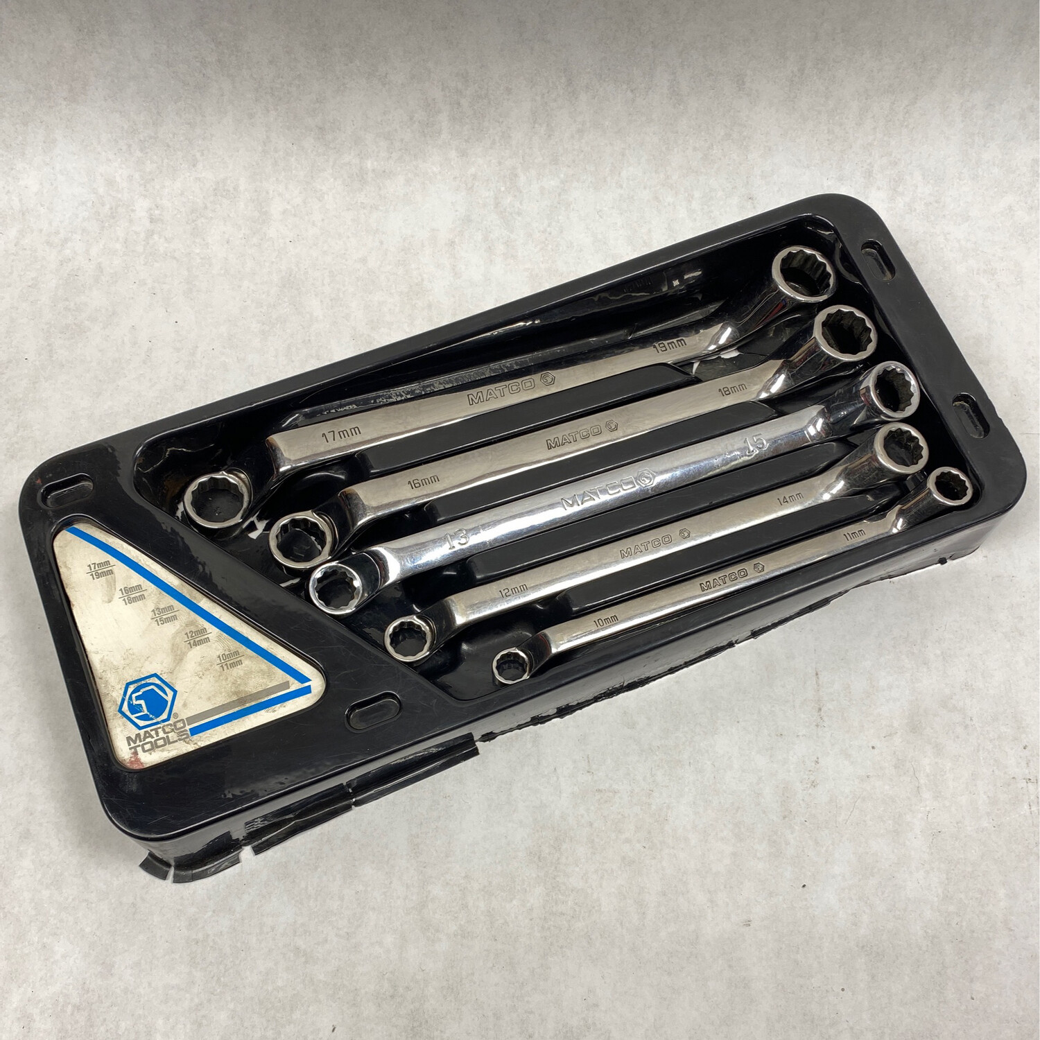 Matco 5pc Metric 12pt Offset Box Wrench Set, 1019mm Shop Tool Swapper