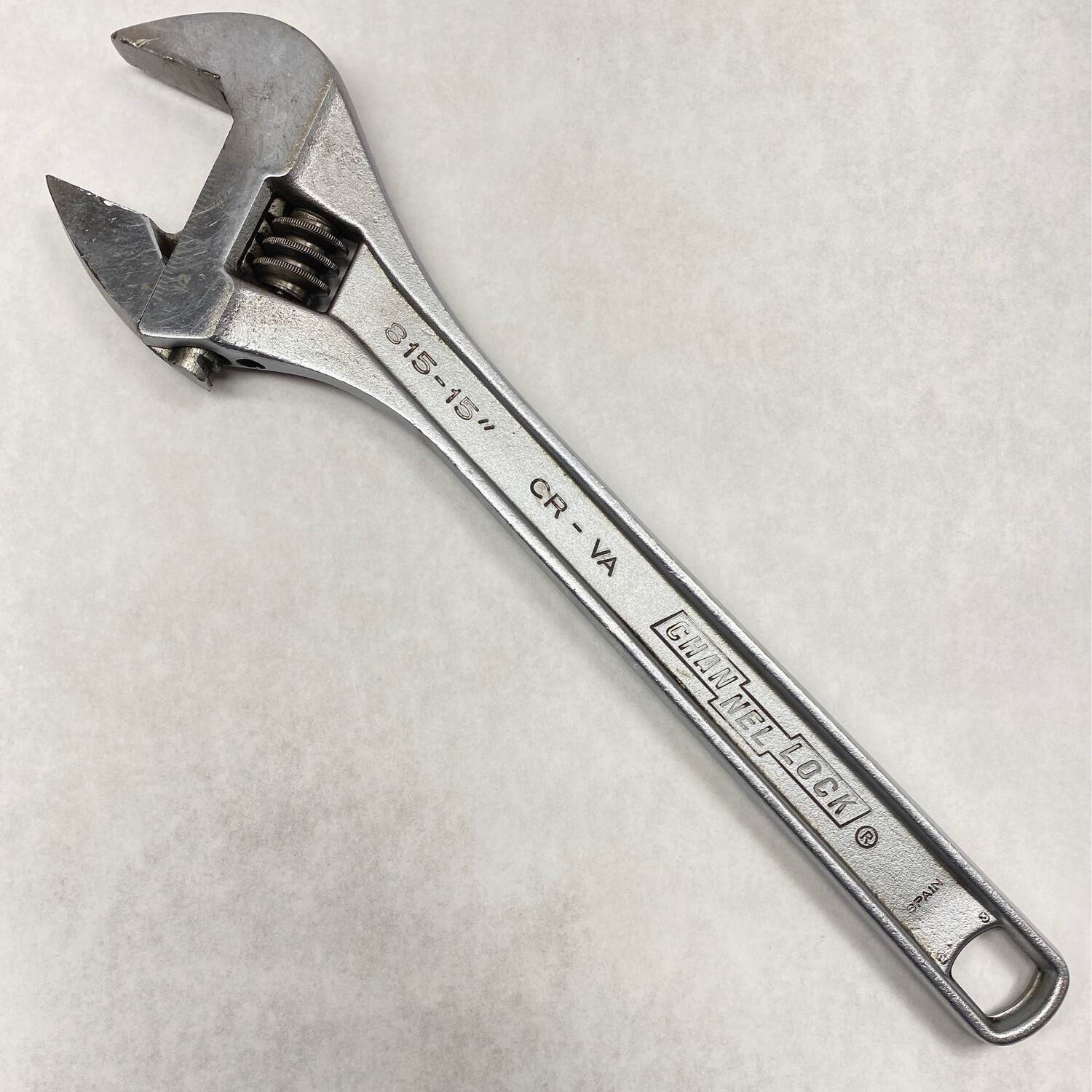 Channel Lock 815-15” Chrome Adjustable Wrench,