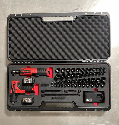 Snap-on Socket Wrench SPECIAL スナップオン NEW Snap On 62pc Cordless Impact To Go Kit, 262CTSS01FR