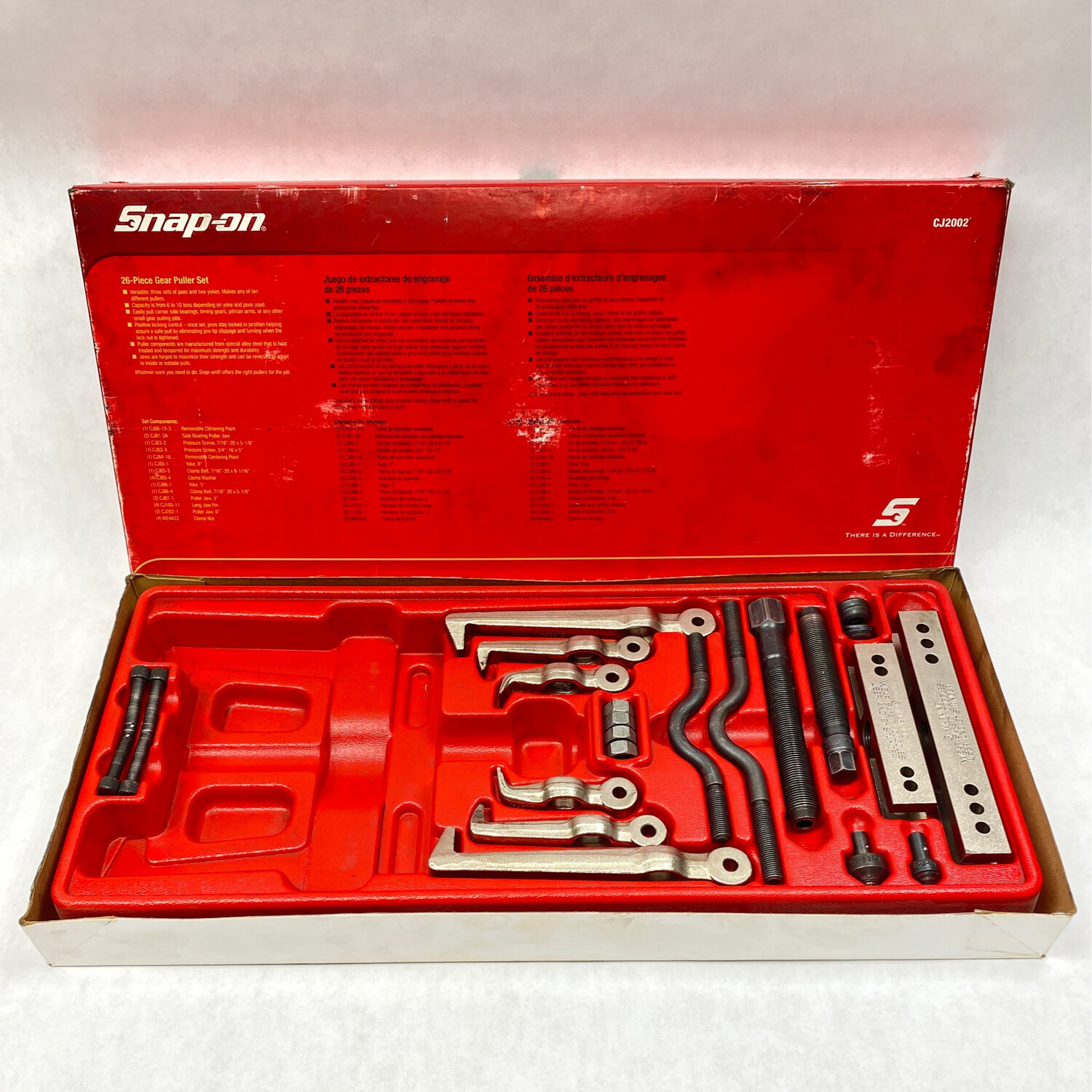 Snap On 26Piece Gear Puller Set, CJ2002 Shop Tool Swapper