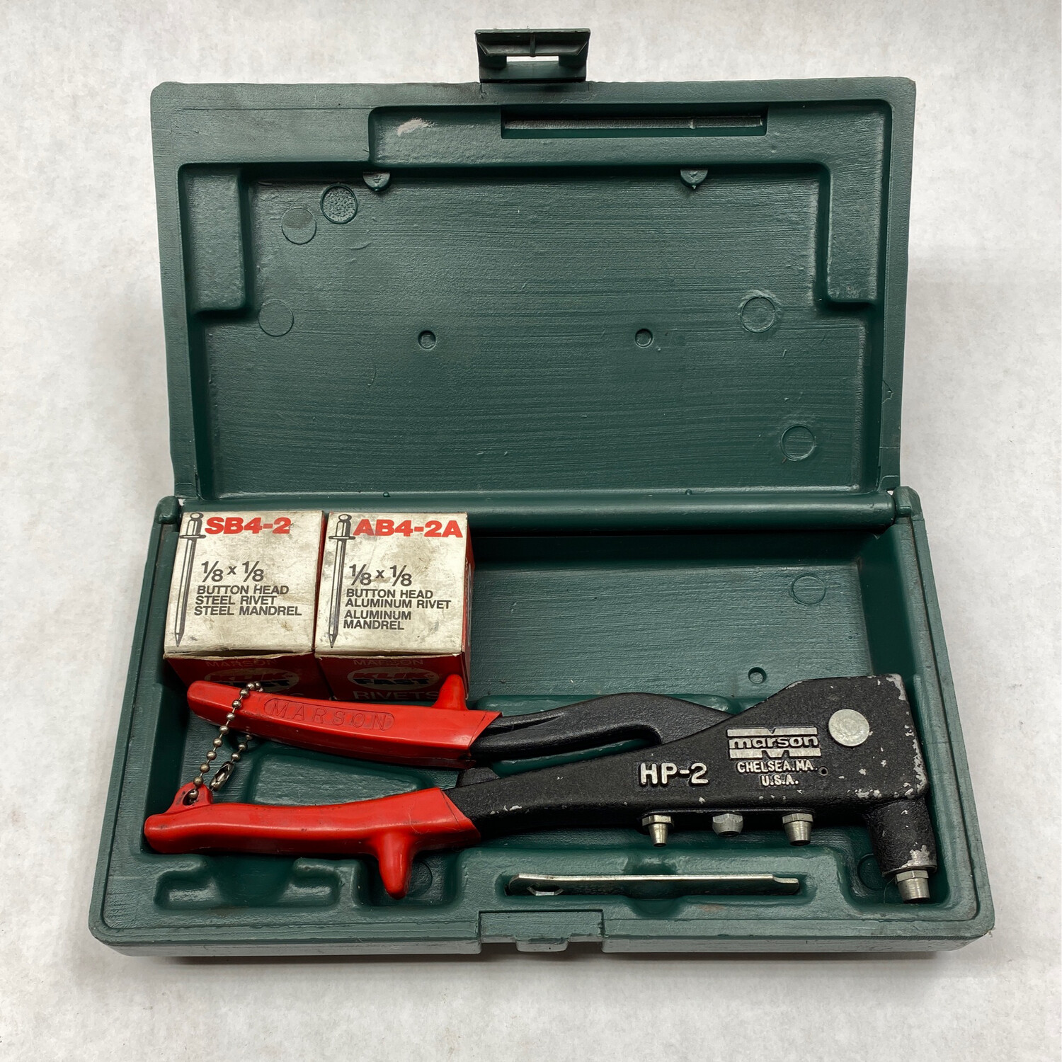 Marion Rivet Kit HP-2 Riveter & Assorted Rivets, 39001