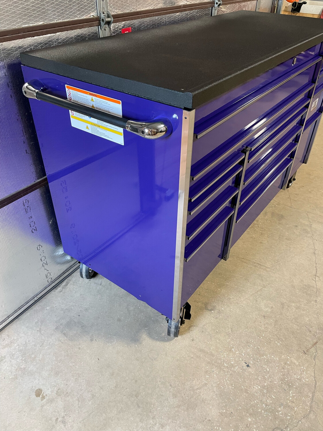 Snap On Triple Bay KMP Tool Box, Power Drawer, Rhino Top
