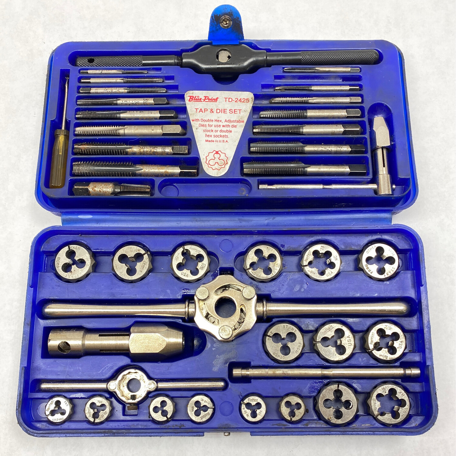 Blue point tap and die set online