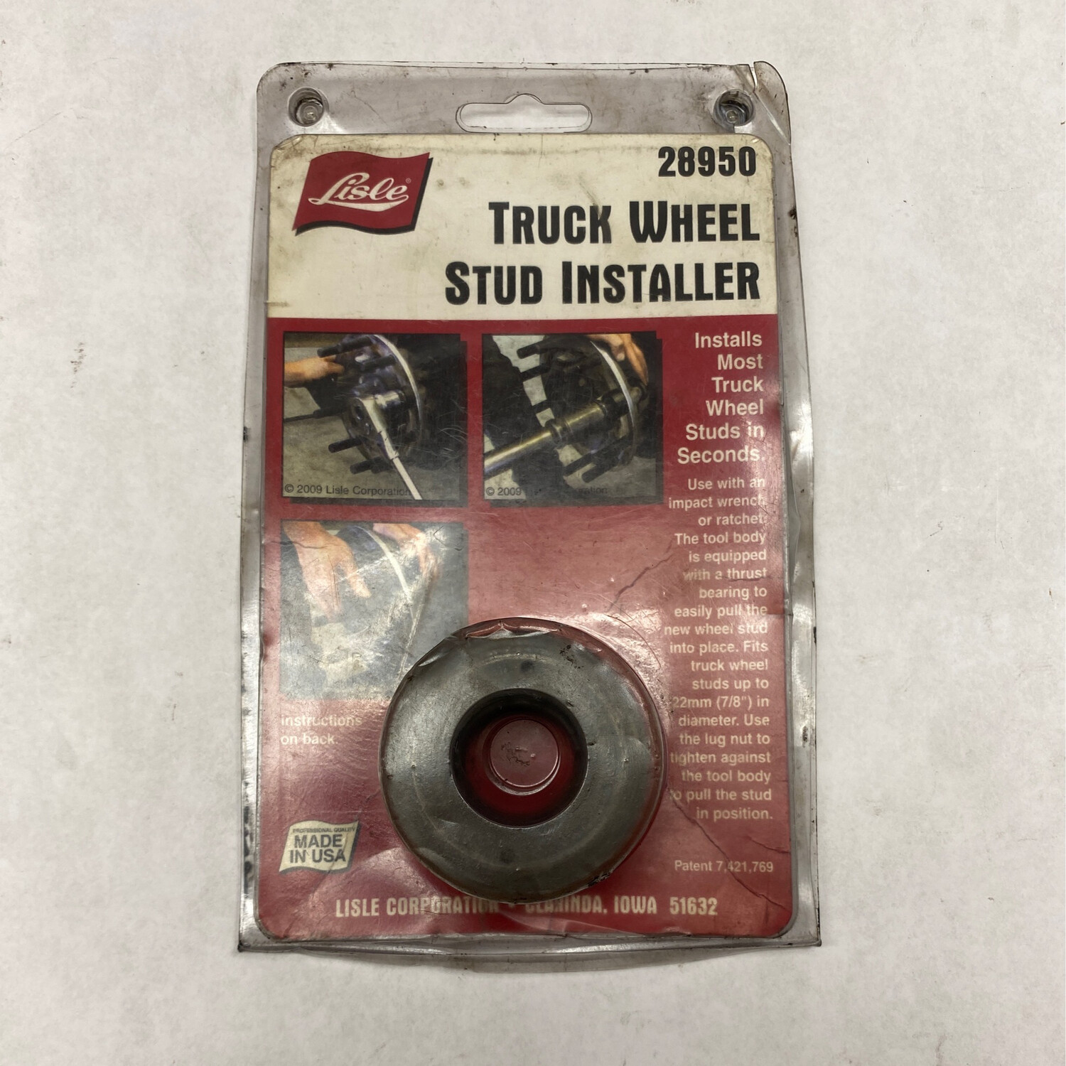 Lisle Truck Wheel Stud Installer, 28950