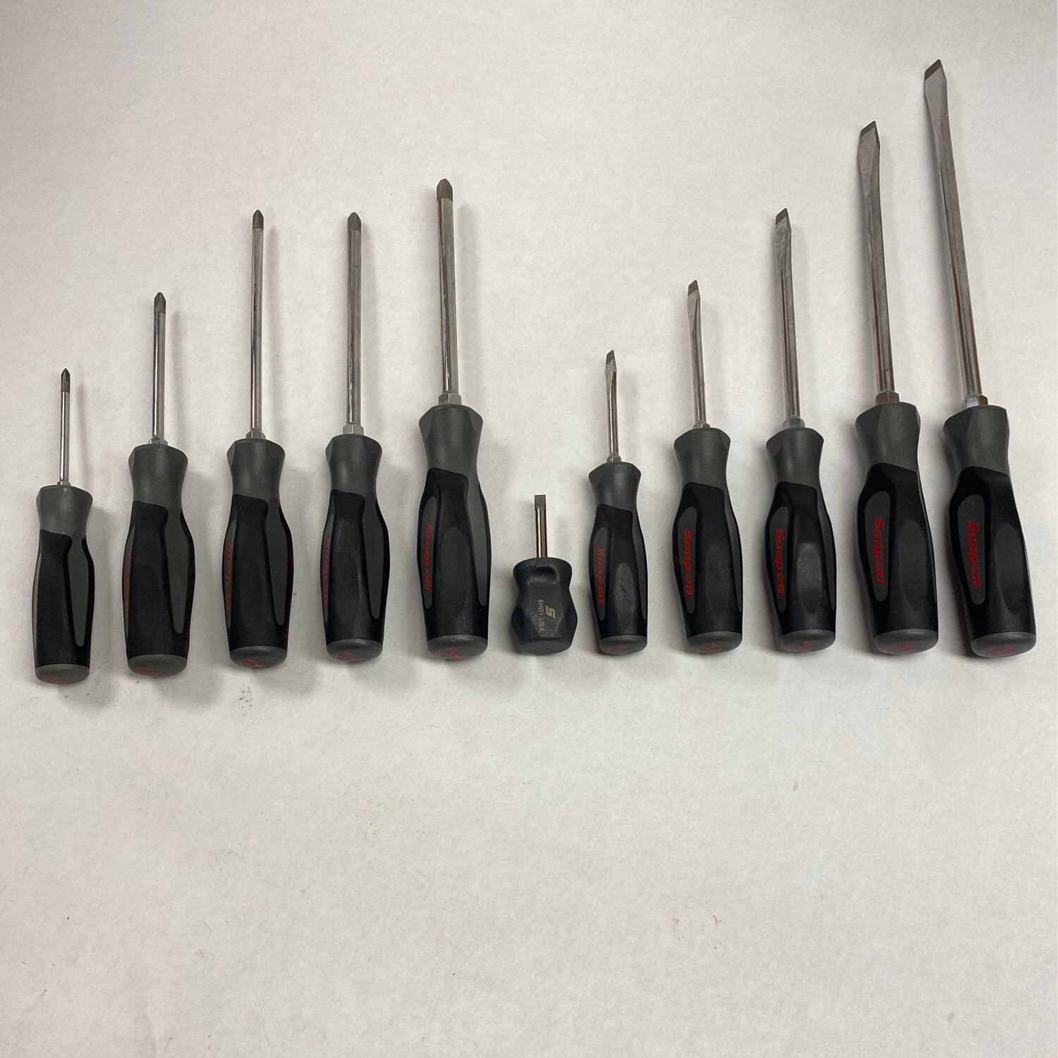 Snap On 11 Piece 100th Anniversary Instinct Grip Screwdriver Set
