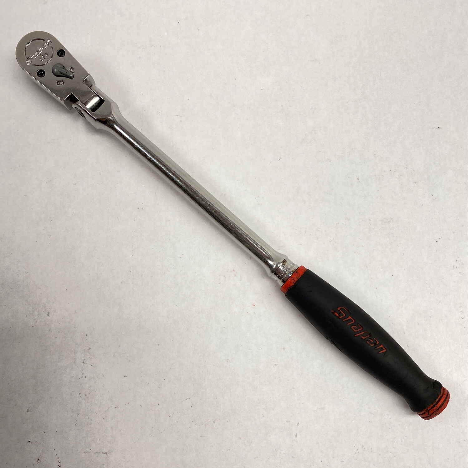 Snap On 3/8” Drive 13-1/2” Long Flex Head Ratchet, FHLF936A