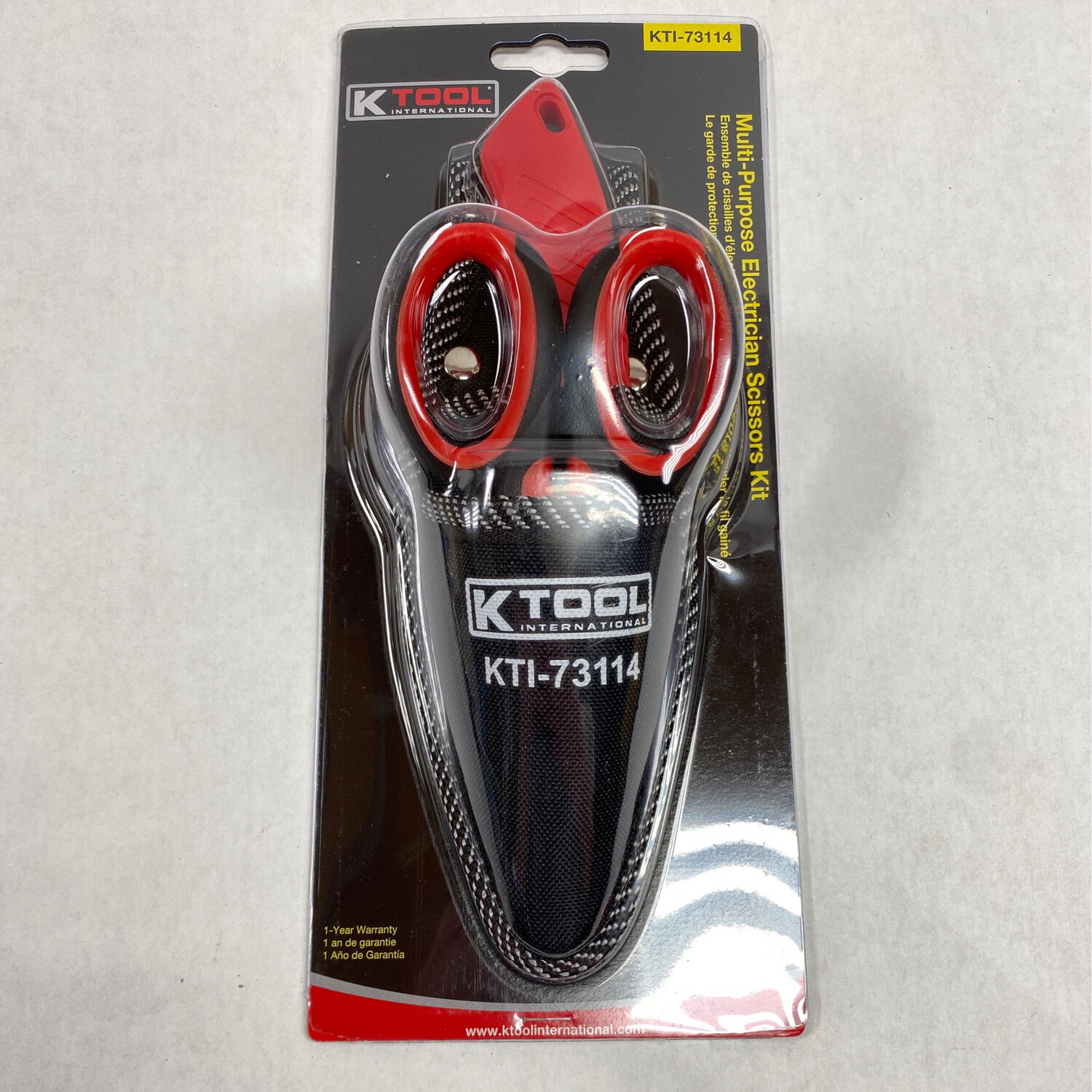 NEW K Tool Multi-Purpose Electrician Scissors Kit, KTI-73114