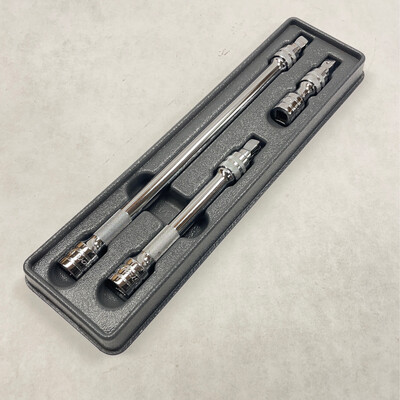 New Snap On 3pc 3/8” Drive Wobble Locking Extension Set