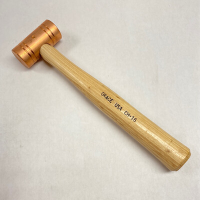 Grace 16oz Copper Hammer Wooden Handle, CH16