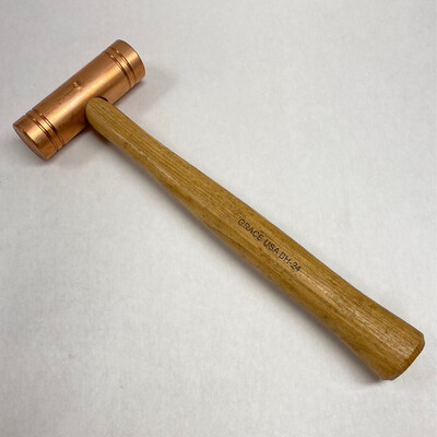 Grace 24oz Copper Hammer Wooden Handle, BH24