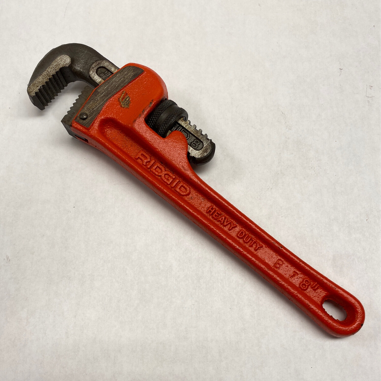 Ridgid 8” Heavy Duty Straight Pipe Wrench