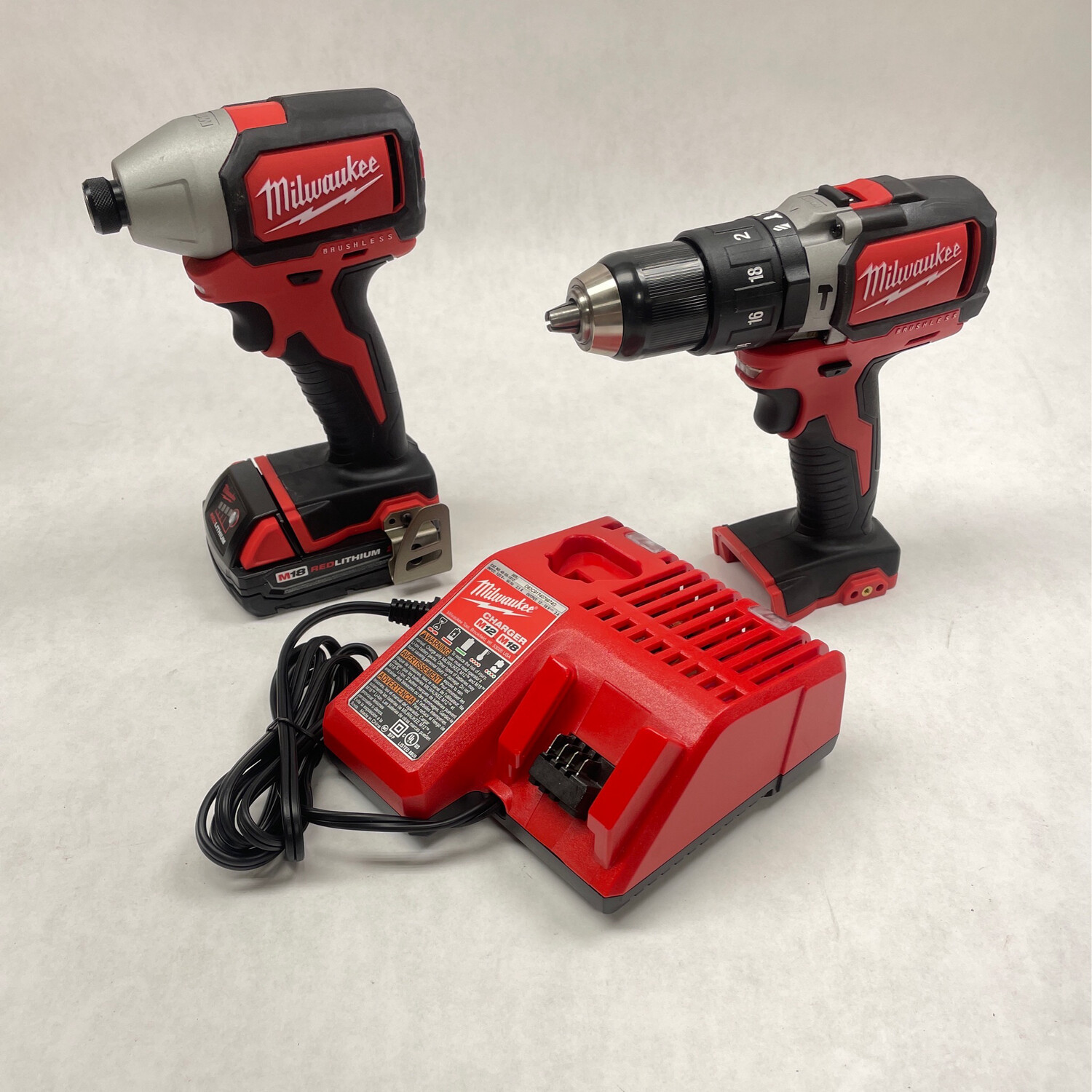 Milwaukee M18 Drill & Impact Driver Kit Shop Tool Swapper
