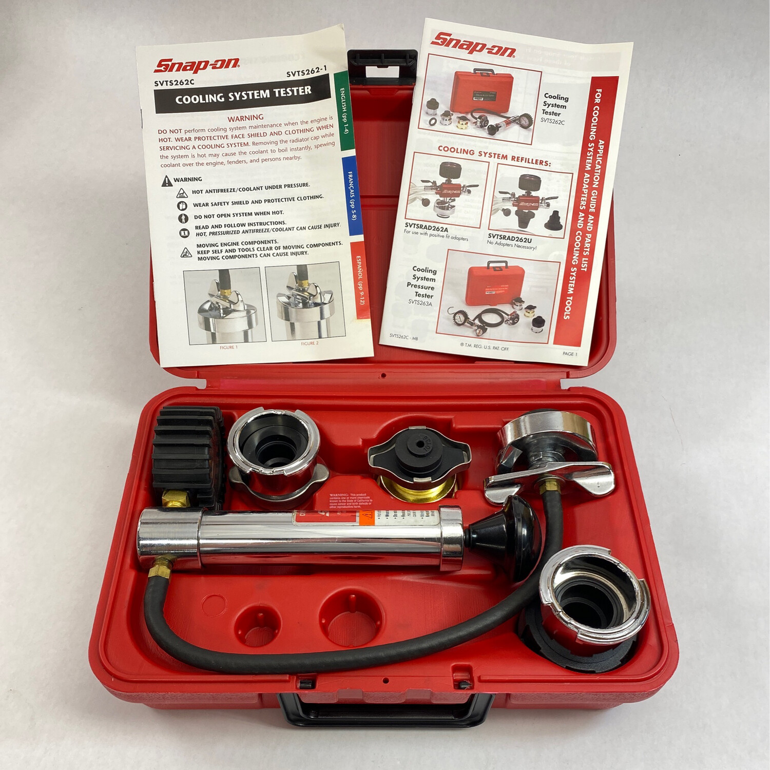 Snap On Cooling System Tester, SVTS262C Shop Tool Swapper