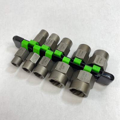 OEM Tools 10 Piece 3/8” Drive Twist Socket Extractor Set (8-19mm)