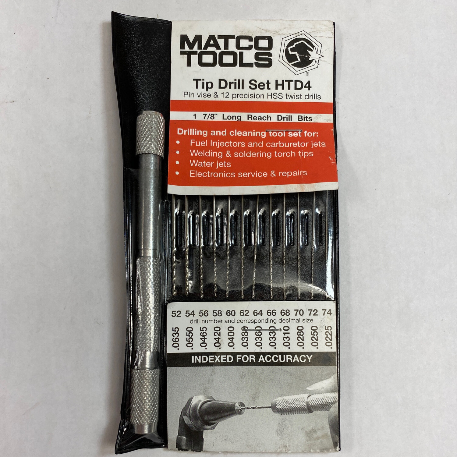Matco Tools Tip Drill Set, HTD4 Shop Tool Swapper