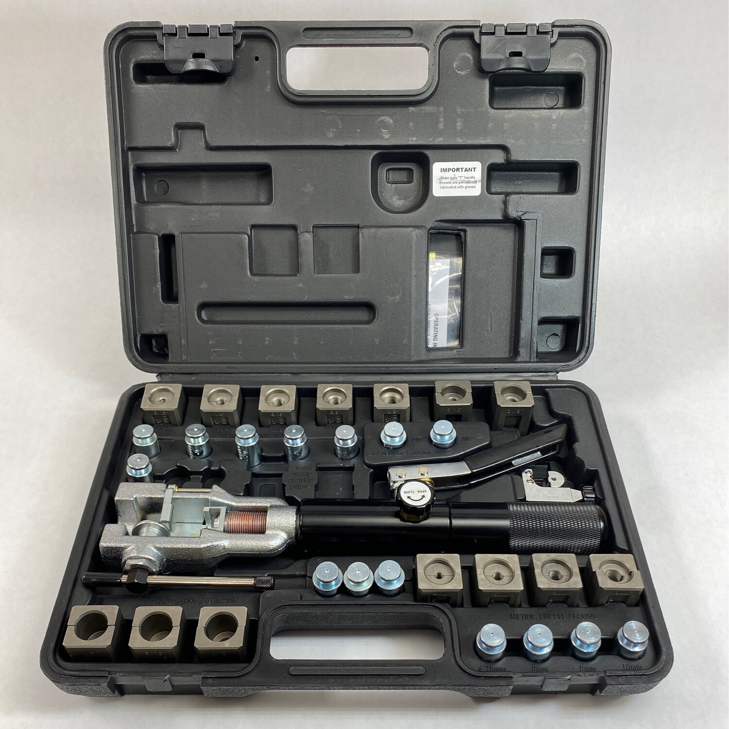 Matco Tools Universal Hydraulic Flaring Tool Set, AC72475A - Shop ...