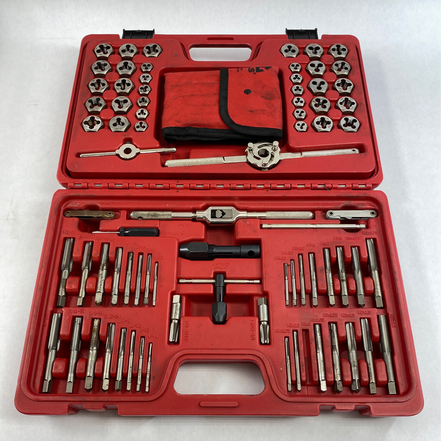 Mac Tools 117 Pc Tap and Die/Drill/Extractor Super Set, TD117COMBOS-US