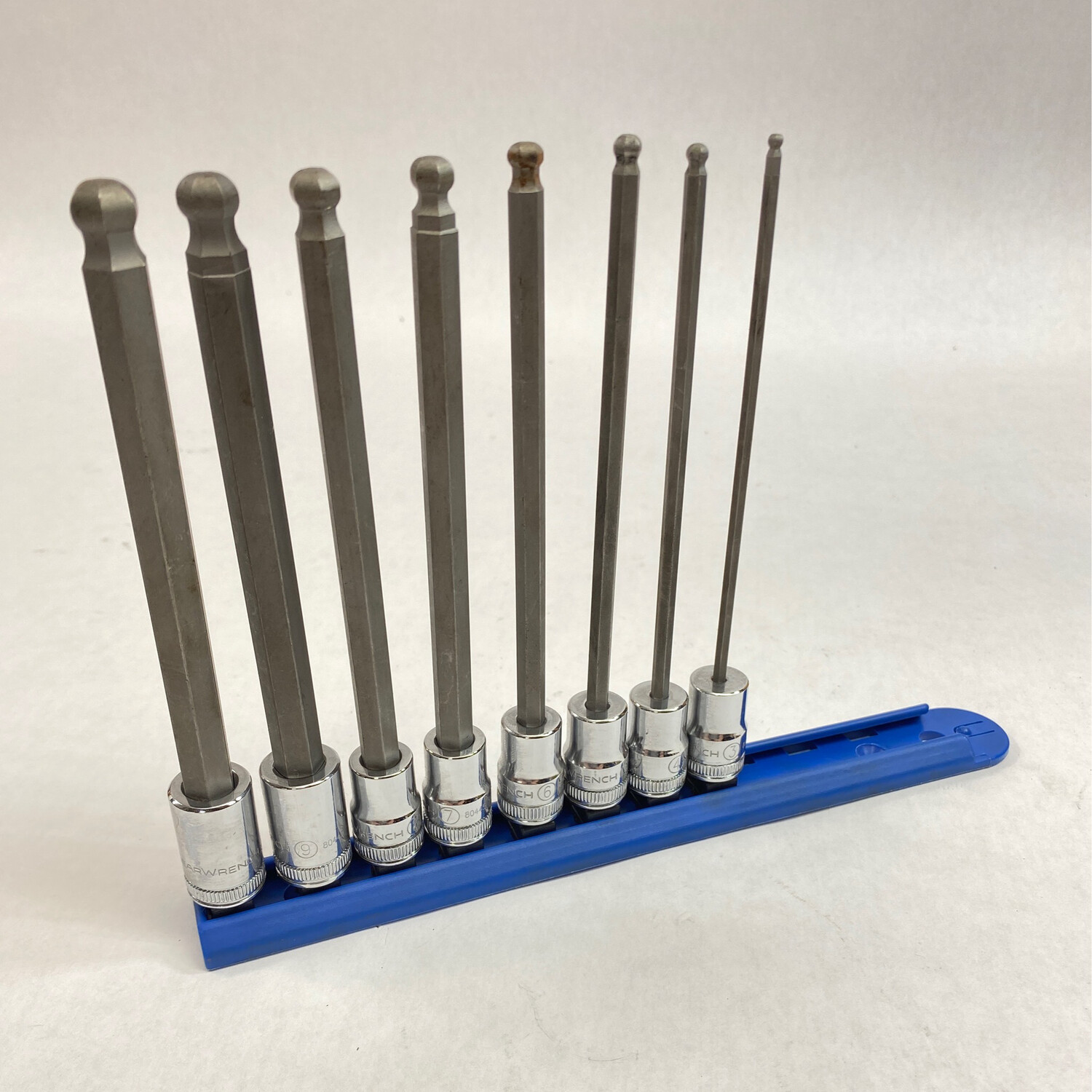 Gearwrench 8 Pc. 3/8" Drive Long Ball End Hex Bit Metric Socket Set ...