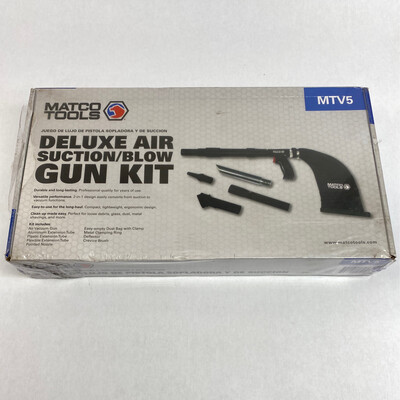 Matco Tools Deluxe Air Suction/Blow Gun Kit, MTV5