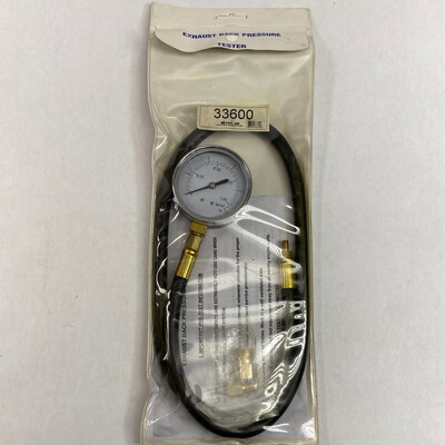 Tool Aid Exhaust Back Pressure Tester, 33600