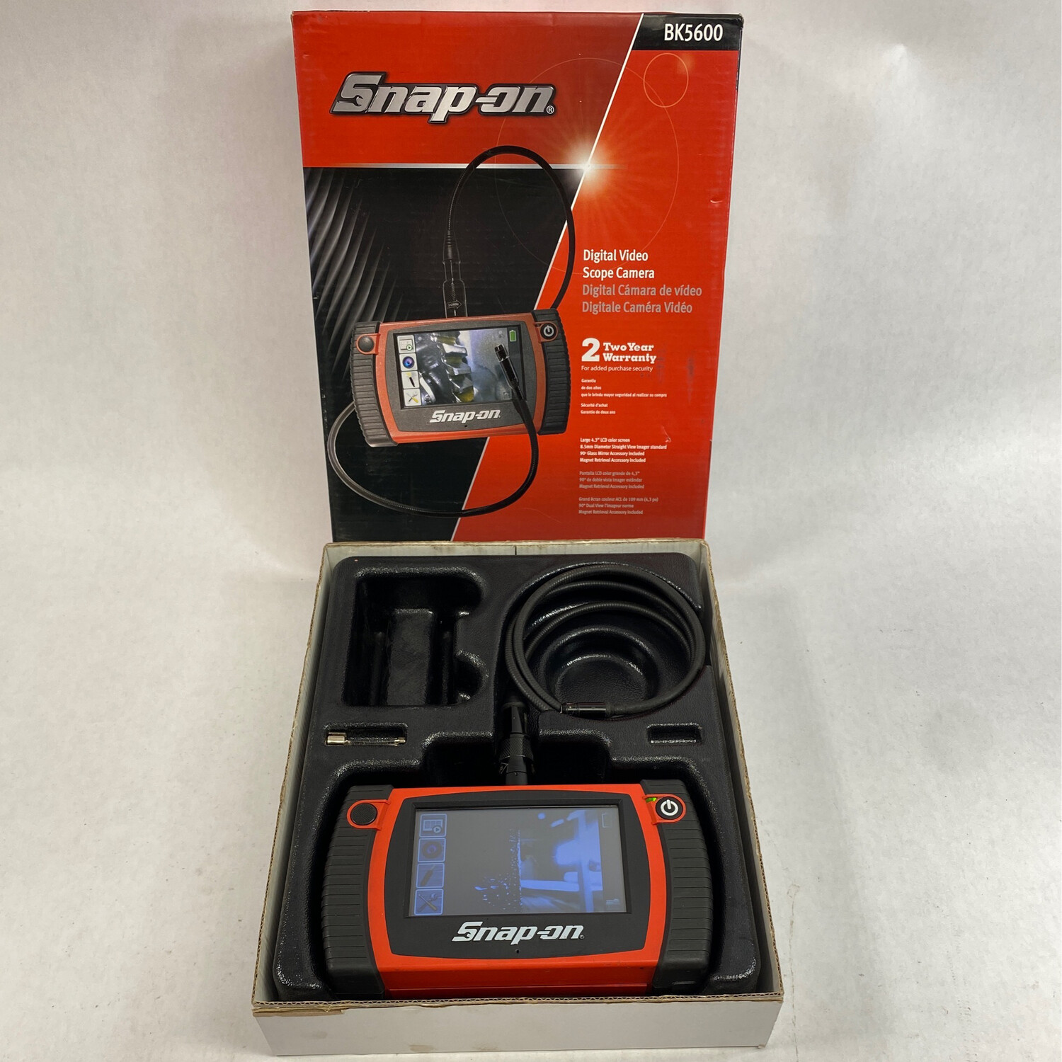 Snap On True Digital Video Inspection Scope, BK5600