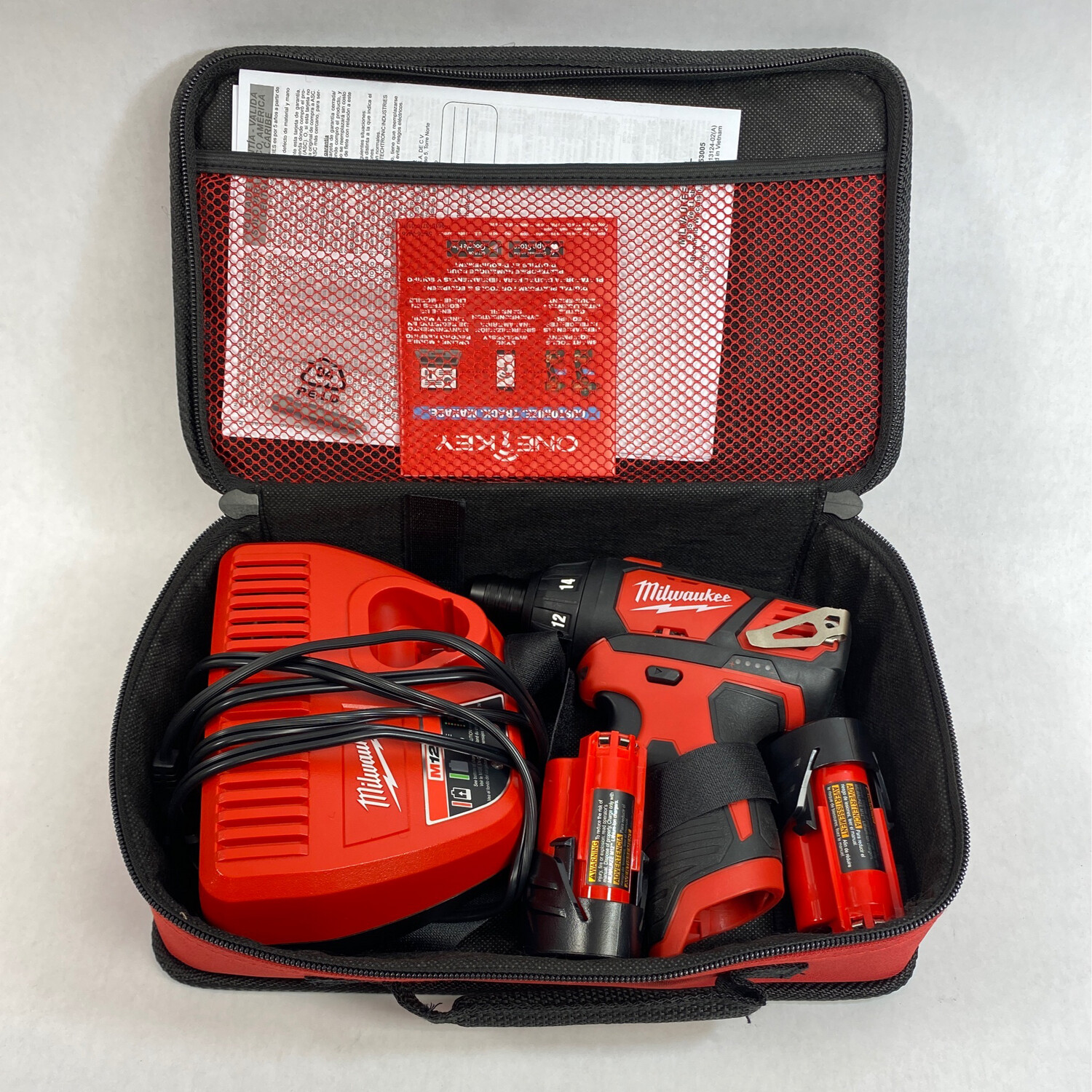 Milwaukee M12 1/4” Hex Screwdriver Kit, 240122 Shop Tool Swapper