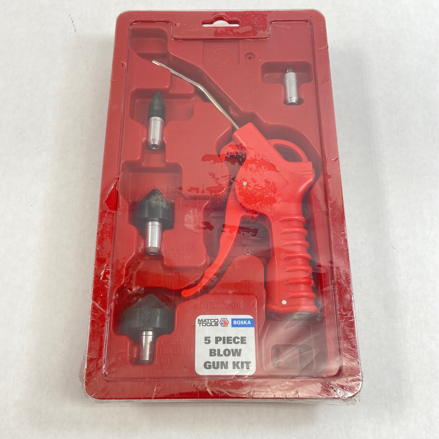 Matco Tools 5 Piece Blow Gun Kit, BG5KA Shop Tool Swapper
