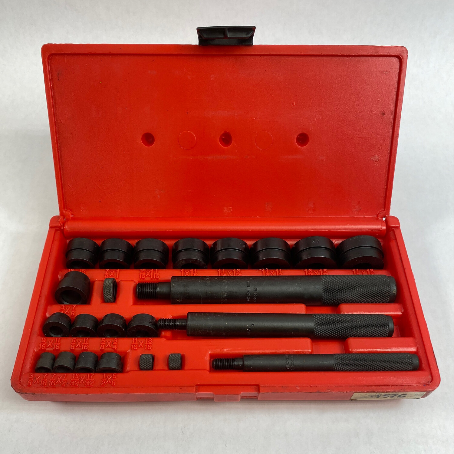 Snap On Standard Bushing Driver Set, A157C Shop Tool Swapper